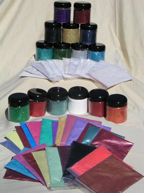 Pro painter pack of pearl pigments. You can shop custom paint here, at Pearl and Pigments.