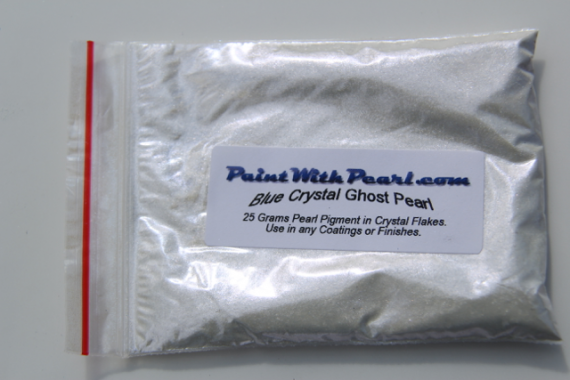 25 gram bag of Blue Crystal Ghost Pearl
