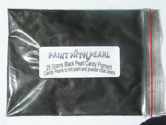 25 Gram Bag Gunmetal Black Candy Pearls ®.