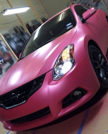 Deep Pink Candy Pearl by Eclipse Auto Spa.