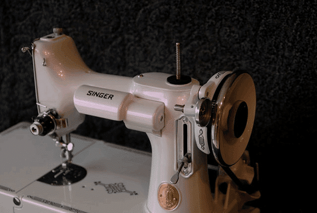 Sewing Machine Violet Satin Ghost Pearl Paint