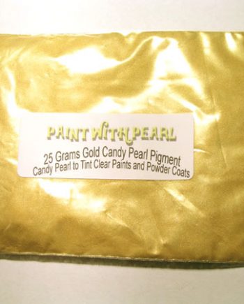 25 Gram Bag Gold Candy Paint Pearls
