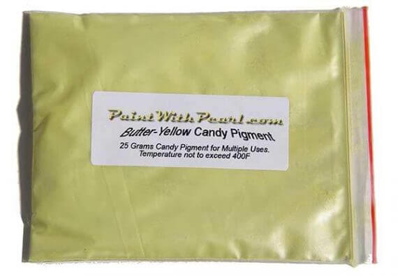 25 Gram Bag Butter Yellow Candy Paint Pearl.