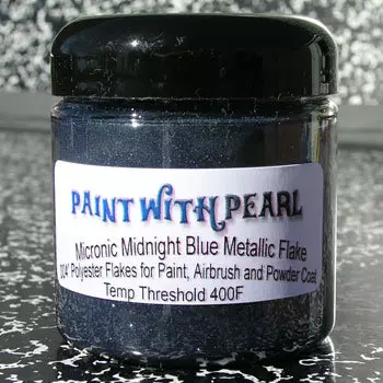 Midinight blue metal flake