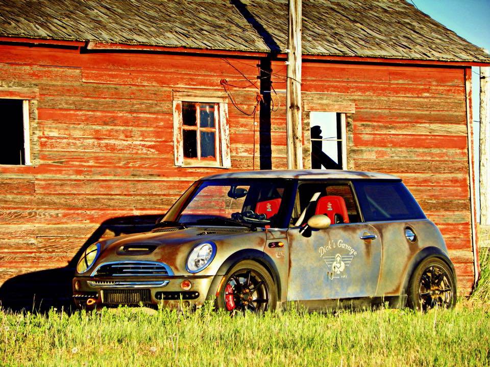 Rust Bucket Mini Cooper-NOT!