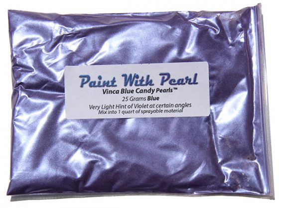 25 Gram Bag Vinca Blue Candy Pearl also known as Blurple.