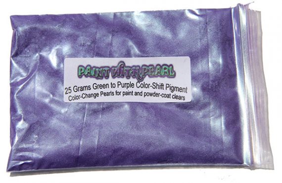 Green Purple Flip Paint in 25 Gram Bag.
