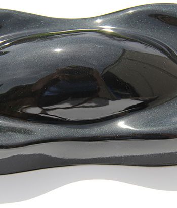 Black Emerald Candy Pearl is our darkest black. It is basically Jet Black with a subtle hint of Green Pearl in it.